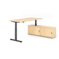 Schreibtischkombi XMST19, Sideboard 1751S