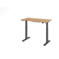 Sitz-Steh-Schreibtisch el.120x67cm Astei gallery
