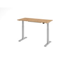 Sitz-Steh-Schreibtisch el.140x67cm Astei gallery