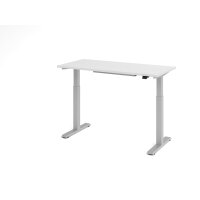 Sitz-Steh-Schreibtisch el.140x67cm Wei&s gallery