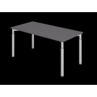 Schreibtisch 4Fuß-rd.160x80cm