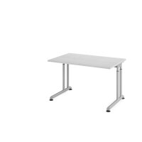 Schreibtisch C-Fuß 120x80cm Ahorn/ gallery