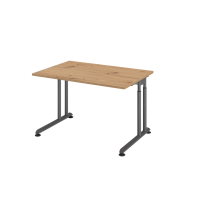 Schreibtisch C-Fuß 120x80cm