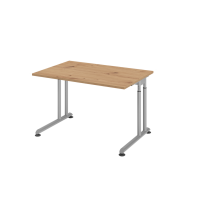 Schreibtisch C-Fuß 120x80cm