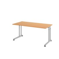 Schreibtisch C-Fuß 160x80cm Buche/ gallery