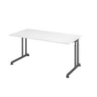 Schreibtisch C-Fuß 160x80cm