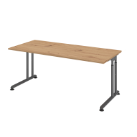 Schreibtisch C-Fuß 180x80cm