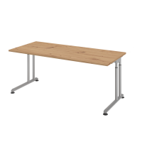 Schreibtisch C-Fuß 180x80cm