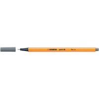 STABILO point 88 Fineliner grau 0,4 mm, 1 St.