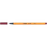 STABILO point 88 Fineliner rot 0,4 mm, 1 St.
