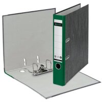 LEITZ 1050 Ordner grün marmoriert Karton 5,2 cm DIN A4