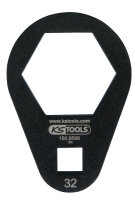 3/8" Einsteck-Ringschlüssel, extra flach, 32 mm