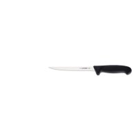 Fischfiliermesser, flexibel, 18 cm, schwarz