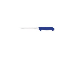 Fischfiliermesser, flexibel, 18 cm, blau
