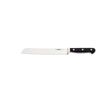 Brotmesser, Wellenschliff, 20 cm, schwarz