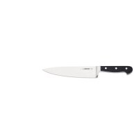 Kochmesser, breite Klinge, 20 cm, schwarz