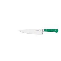 Kochmesser, breite Klinge, 20 cm, grün