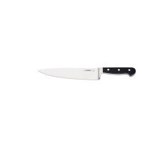 Kochmesser, breite Klinge, 23 cm, schwarz
