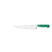 Kochmesser, breite Klinge, 23 cm, grün