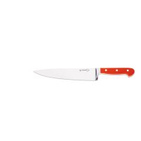 Kochmesser, breite Klinge, 23 cm, rot