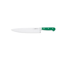 Kochmesser, breite Klinge, 25 cm, grün