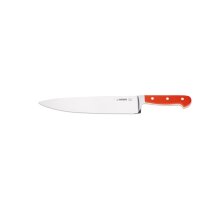 Kochmesser, breite Klinge, 25 cm, rot