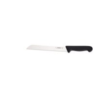 Brotmesser, Wellenschliff, 21 cm, schwarz