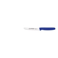 Universalmesser, Wellenschliff, 11 cm, blau