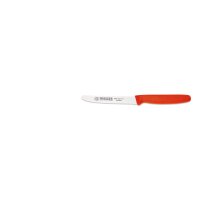 Universalmesser, Wellenschliff, 11 cm, rot