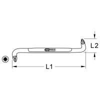 Winkelschraubendreher PZ1-PZ2