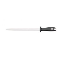 PrimeLine, Abziehstahl, oval, 31 cm, schwarz