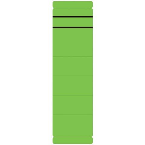 Ordnerrückenschilder - breit/kurz, sk, 10 Stück, grün
