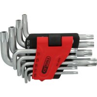 Torx-Winkelstiftschlüssel-Satz mit Bohrung, kurz,...