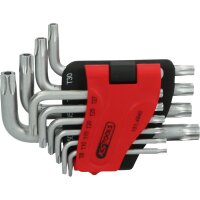 Torx-Winkelstiftschlüssel-Satz mit Bohrung, kurz,...