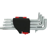 Torx-Winkelstiftschlüssel-Satz, lang, 10-tlg