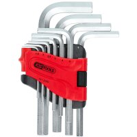Innensechskant-Winkelstiftschlüssel-Satz, im Klapphalter,10-tlg1,5-10mm