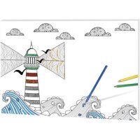 Schreibunterlage Leuchtturm 480 x 330 mm, 30