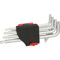 Kugelkopf-Torx-Winkelstiftschlüssel-Satz, lang, 10-tlg