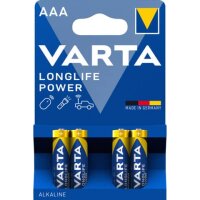 VARTA Batterien LONGLIFE Power Alkali-Mangan 