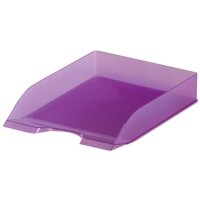 Briefkorb Basic, A4, transluzent lila DURABLE
