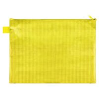 Reißverschlusstasche, A4, gelb VELOFLEX