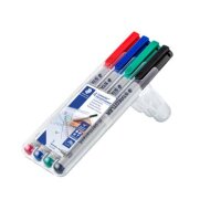 STAEDTLER Lumocolor Folienstifte-Set farbsortiert...