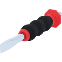 Flachmeißel mit Handschutzgriff, 8-kant, 10mm