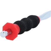 Flachmeißel mit Handschutzgriff, 8-kant, 10mm