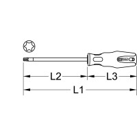 ERGOTORQUEplus Schraubendreher, T15