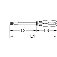 1/4" ERGOTORQUEplus Bit-Schraubendreher