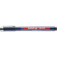 edding 1800 Fineliner schwarz 0,5 mm, 1  gallery
