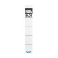 10 ELBA Einsteck-Rückenschilder weiß für...