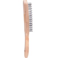 Stahl-Handdrahtbürste 3-reihig, 290mm
