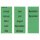 1530 Inhaltsschild Monatsnamen, selbstklebend, 120 Stück, grün